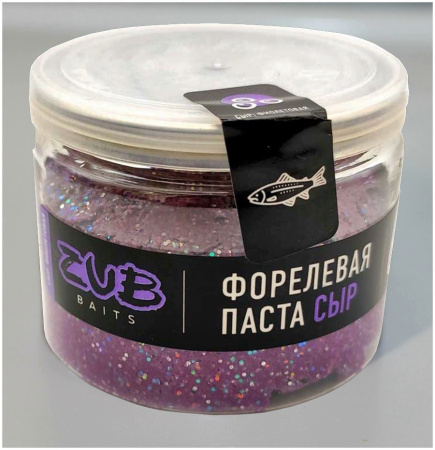 Паста ZUB 60мл Форель "Сыр" Фиолетовая