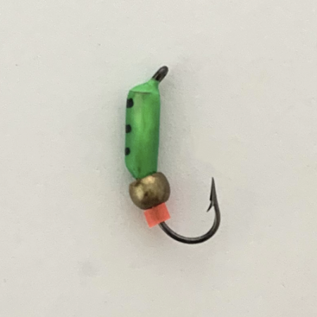 Столбик с латунным шариком 2,0 мм ЗЕЛЕНЫЙ