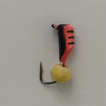 Безнасадка 3 красный+черный, гр шарик, 0,7гр. сырный