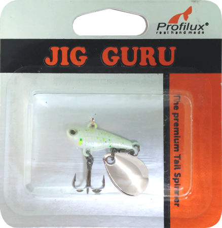 Джиг-блесна Тэйл-Спиннер ( 5 гр)  цв.312 (белый перламутр)