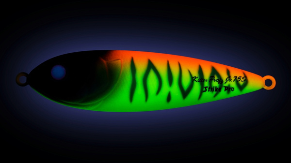 Блесна колеблющаяся Strike Pro Killer Profy 75S, 75 мм, 11 гр, Одинарный-незацепляйка, цвет: A242S S Блесна колеблющаяся Strike Pro Killer Profy 75S, 75 мм, 11 гр, Одинарный-незацепляйка, цвет: A242S S