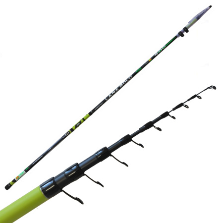 Удилище телескопическое с кольцами (болонское)  "LANA BOLO" FISH CRYSTAL, длина 6 м (20-50Gr)