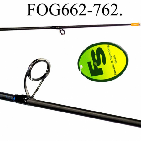 Удилище спиннинговое FOGEL, 2 секции, полая верш, длина 2.28 м, тест 5-21 г