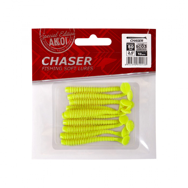 Силиконовая приманка AKKOI CHASER  88mm цвет SC03 Силиконовая приманка AKKOI CHASER  88mm цвет SC03