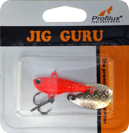 Джиг-блесна Тэйл-Спиннер (10 гр)  цв.315 (красный)