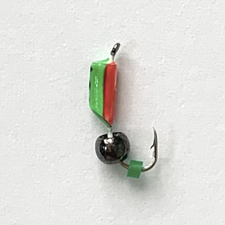 Столбик с черным шариком 2,5 мм ЗЕЛЕНО-КРАСНЫЙ