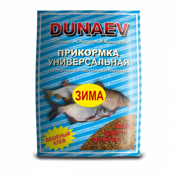 Прикормка "DUNAEV iCE-КЛАССИКА" 0.75кг Универсальная Прикормка "DUNAEV iCE-КЛАССИКА" 0.75кг Универсальная