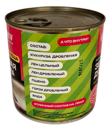 Добавка для прикормки металлобанка 430мл "Дунаев Лещ"