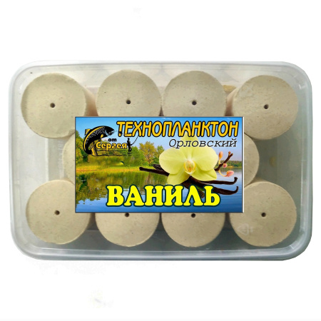Технопланктон Ваниль (80г/шт; 11шт/уп)