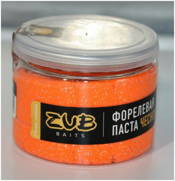 Паста ZUB 60мл Форель "Чеснок" Оранжевая