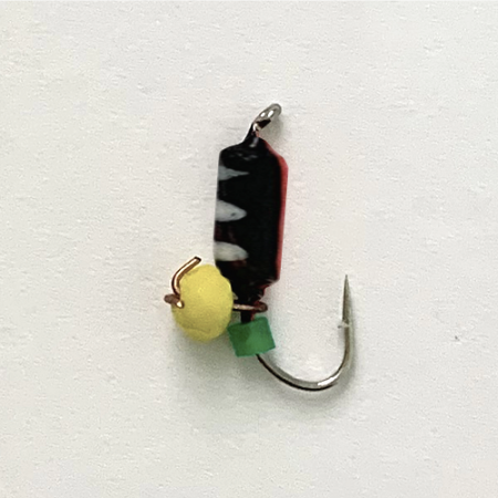 Столбик Сырный кубик 2,5 мм подвесной ЧЕРНО-КРАСНЫЙ