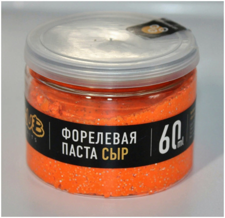 Паста ZUB 60мл Форель "Сыр" Оранжевая
