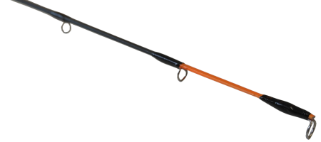 Удочка зимн Profilux (плоск.хлыст) 50 см (тест 20-45 гр) цв.чёрный, цв.руч.красный