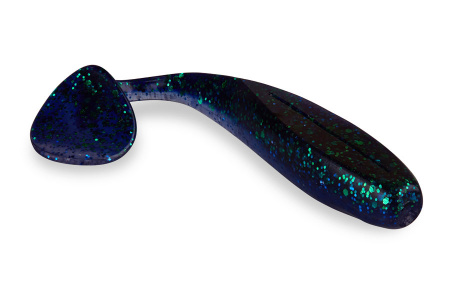 Съедобный силикон виброхвост AKKOI DROP 74 OR08