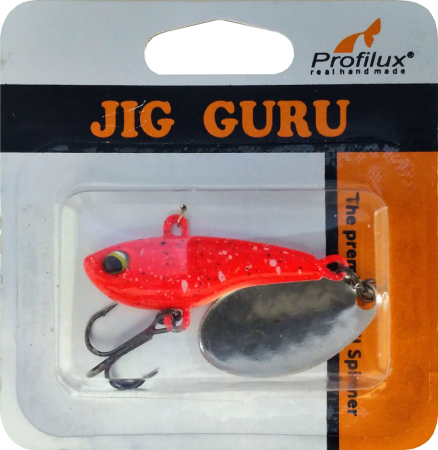 Джиг-блесна Тэйл-Спиннер (24 гр)  цв.315 (красный)