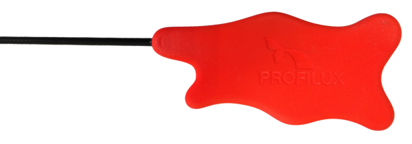 Удочка зимняя универсальная телескопическая Profilux "Универсальная", Жесткая, красная ручка