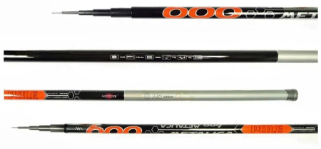 удочка /MIFINE/ METALICA Pole 6.0м (10-30гр) без колец 413-600