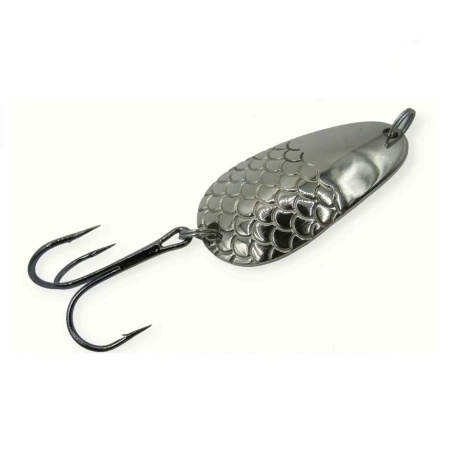 Блесна Колебалка Питер Ложка Чешуйчатая 14гр Белый