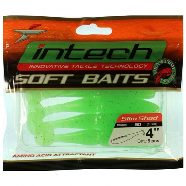 Приманка Intech Slim Shad 2,5" (12шт.) (#35) Приманка Intech Slim Shad 2,5" (12шт.) (#35)