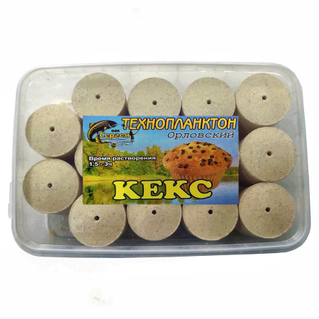 Технопланктон Кекс (60г/шт; уп/14шт)