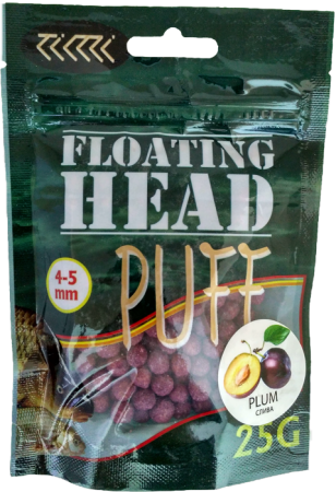 Плавающая насадка PUFF воздушное тесто 4-5 мм.СЛИВА синий