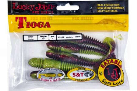 Виброхвост съедоб. исскуст. LJ Pro Series TIOGA 4.5in T44