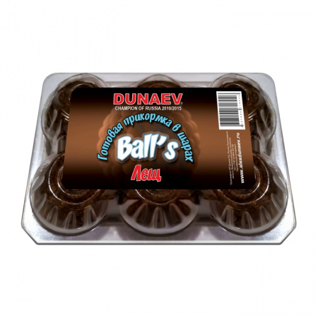 Прикормка "DUNAEV BALL`S" 0.75кг Лещ