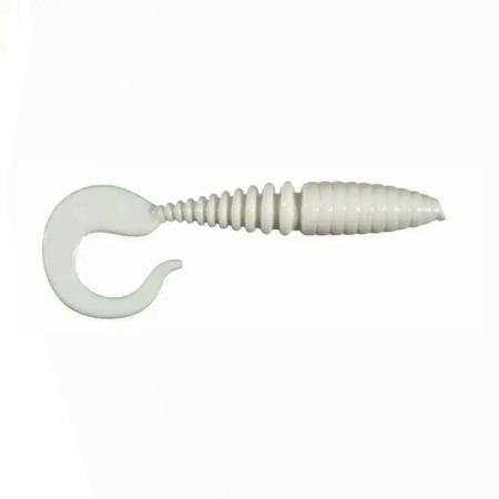 Приманка ZUB-TWIST  50мм(2")-10шт, (цвет 801) белый