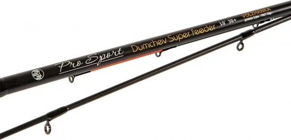 Удилище фидер "Volzhanka Pro Sport Dumchev 12ft 60+" 3.6м  (2секции+3) тест 60+гр