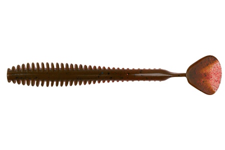 Съедобный силикон виброхвост AKKOI DIPLOMAT 50 OR09