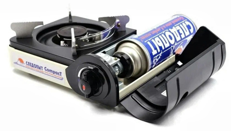 Плита наст. газовая "СЛЕДОПЫТ - Compact" (защита от избыточного давления)/8/