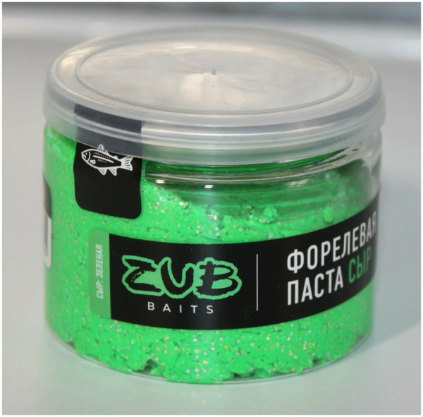 Паста ZUB 60мл Форель "Сыр" Зеленая