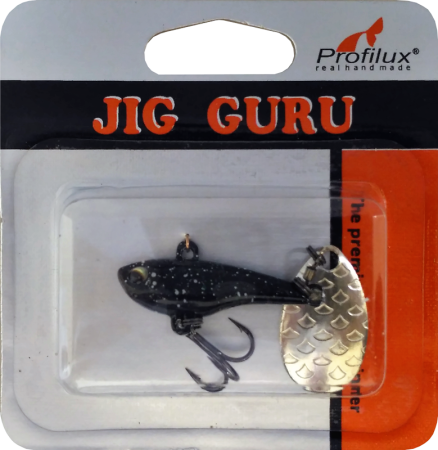 Джиг-блесна Тэйл-Спиннер (10 гр)  цв.324 (черный)