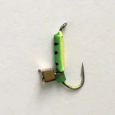 Столбик Хамелеон кубик 1,5 мм подвесной ЗЕЛЕНО-ЖЕЛТЫЙ