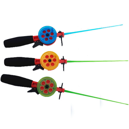 Удочка зимняя "WestMan" 65 АБС/ПК ручка неопрен. (хлыст поликарбонат.) 5шт/уп 