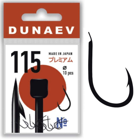 Крючок Dunaev Premium 115 #12 (упак. 10 шт)