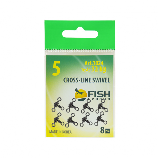 Вертлюжок цилиндрический на три направления, №5 (32 кг), (упак. 8 шт)