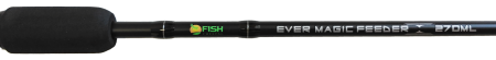 Удилище пикерное "EVER MAGIC FEEDER" FISH CRYSTAL , тест до 30 г, 2.70 м, 2+3 tips