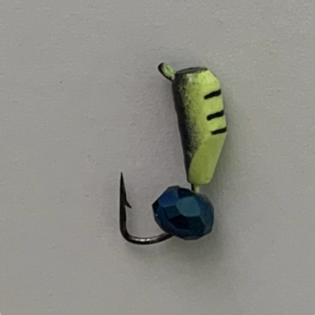 Безнасадка 3 желтый+черный, гр шарик, 0,7гр. синий