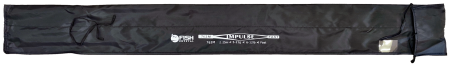 Удилище спиннинговое "IMPULSE" FISH CRYSTAL , 2 секции, полая верш, длина 2.25 м, тест 5-21 г
