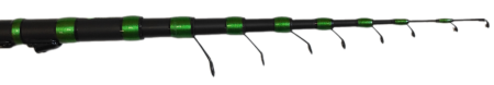 Удилище телескопическое с кольцами (болонское) "TELE POLE" FISH CRYSTAL, длина 4.5 м (до 40 Gr)