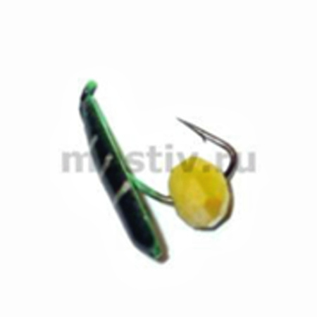 Полухрень 4 чёрный+зелёный, гр шарик, 0,7гр. (сырный)