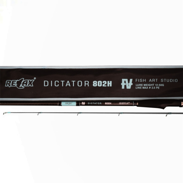 Спиннинг RELAX DICTATOR 802H 2,44 м. 12-50 гр. Спиннинг RELAX DICTATOR 802H 2,44 м. 12-50 гр.