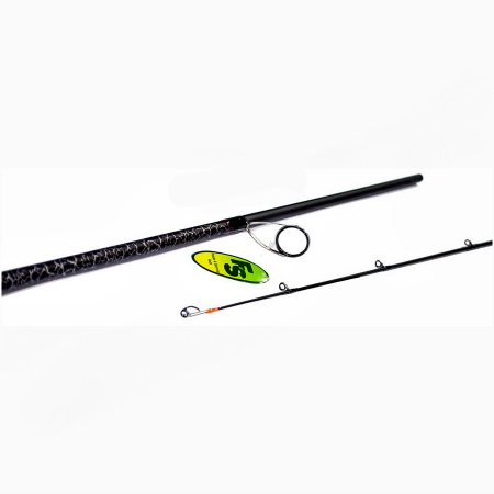 Удилище спиннинговое DEEP WHIRLPOOL, 2 секции, полая верш, длина 2,59 м, тест 10-40 г