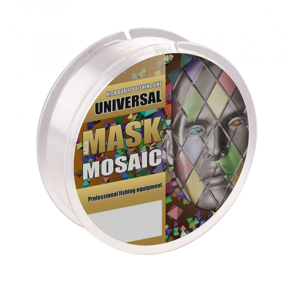 Монофильная леска MASK UNIVERSAL (100m) d0,125mm