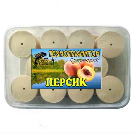 Технопланктон Персик (80г/шт; 11шт/уп)