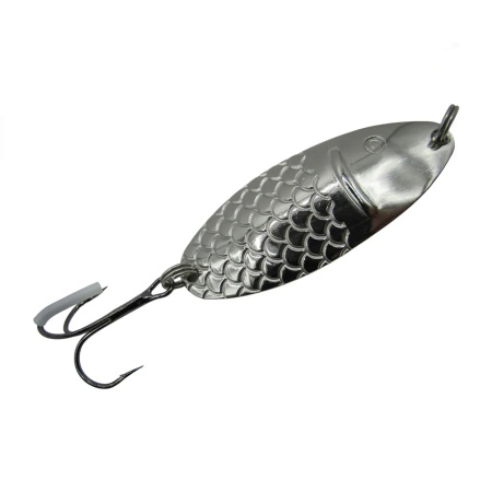 Блесна Колебалка Питер Черноспинка 12гр Белый