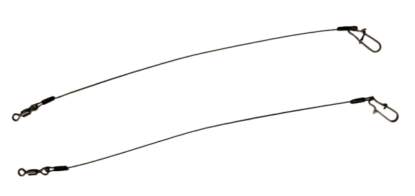 Поводок "FISH SEASON" AFW 1Х7, тест 11 кг, 15 см (2 шт.)