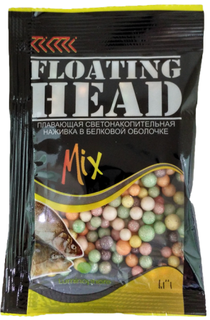 Плавающая насадка светонакопительная в белковой оболочке D 4-5 мм цвет. Ароматизатор МИКС