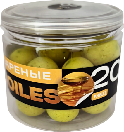 Бойлы CARPELLA Вареные 20мм Мед (80г)